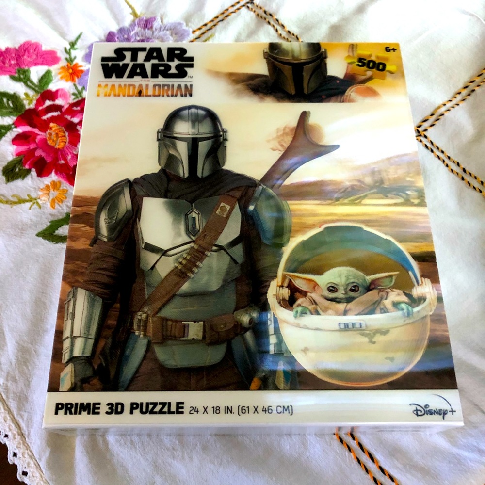 Star Wars The Mandalorian Prime 3D Puzzle 500 Pieces. Sealed/ New in Box - Picture 1 of 9